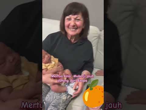 Lina Mukerji's in-laws came all the way from Europe for Luca Junior