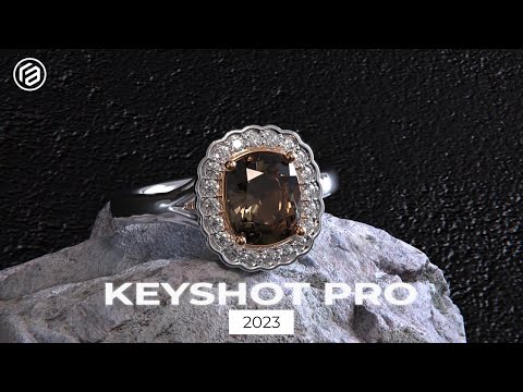 KeyShot Pro 12 | Brown Diamond Ring - Camera Transform Animation.3