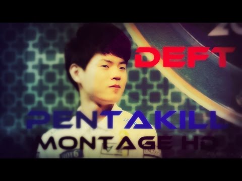 Deft Top Pentakills - Montage HD