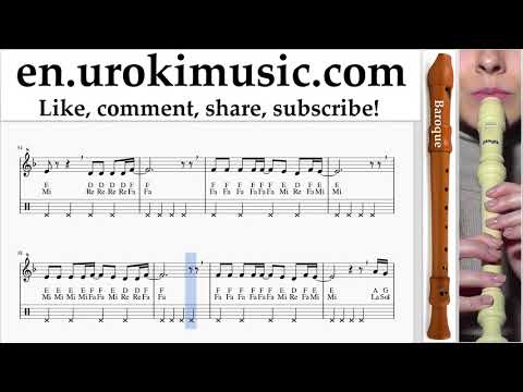 Recorder lessons (B.) Imagine Dragons - Natural Sheet Music Tutorial um-ih352