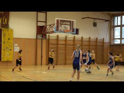 Lipník - BK Vyškov U17 dívky 13.1.2018 (80-57)