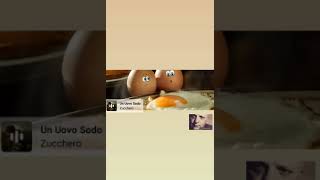 un uovo sodo , zucchero