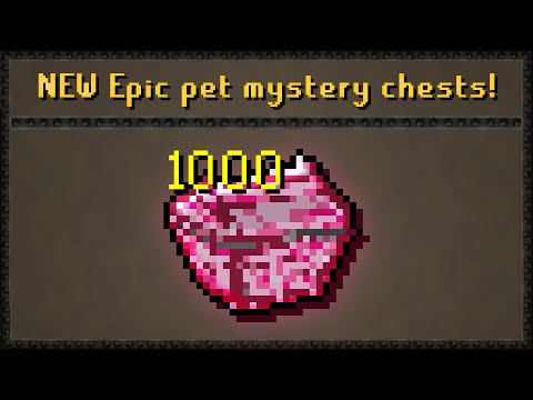 Loot From 1000 Epic Pet Mystery Chests | SpawnPK RSPS