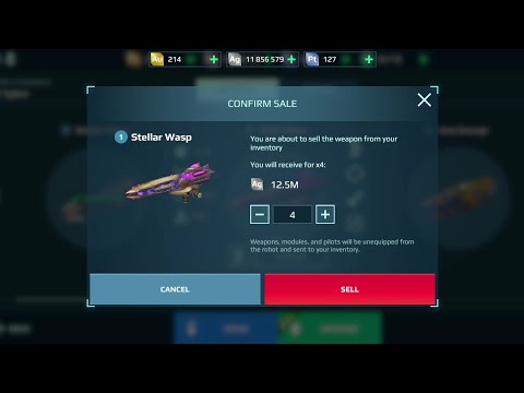 is Stellar Wasp good for sell || need silver to feed my Fanrir War Robots