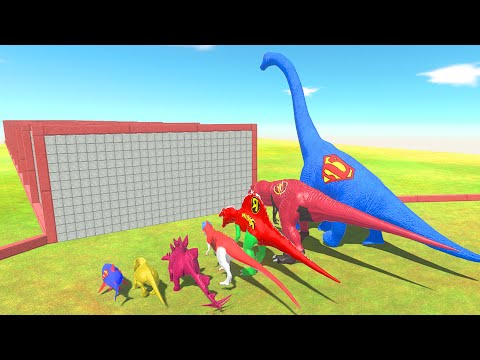 Sizes Animals of Different a Block Race - Animal Revolt Battle Simulator