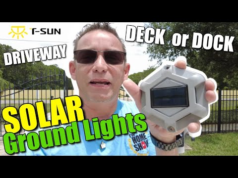 DRIVEWAY Landscape SOLAR Lighting PROJECT | DECK, DOCK Solar Lights – Solar Lights | by TsunLighting