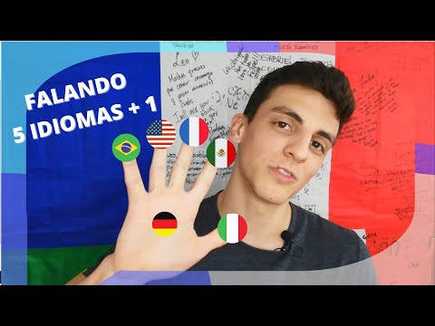 Poliglota falando 5 idiomas + 1