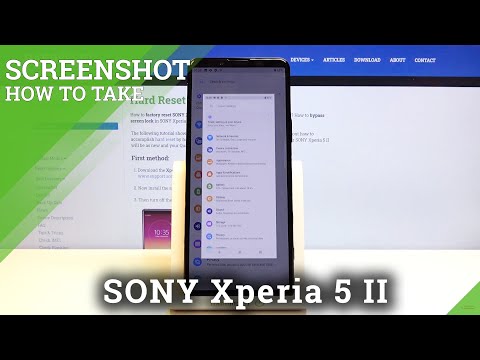 How to Take Screenshot in SONY Xperia 5 II – Capture Screen