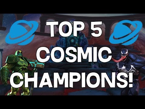 Top 5 Cosmic Champions! - Marvel Contest of Champions