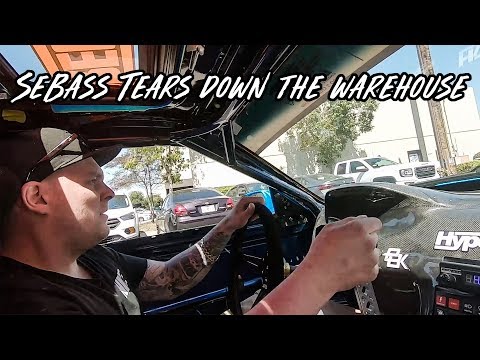 BTS with Formula Drift Pro 1 Driver Sebastian Gauthier