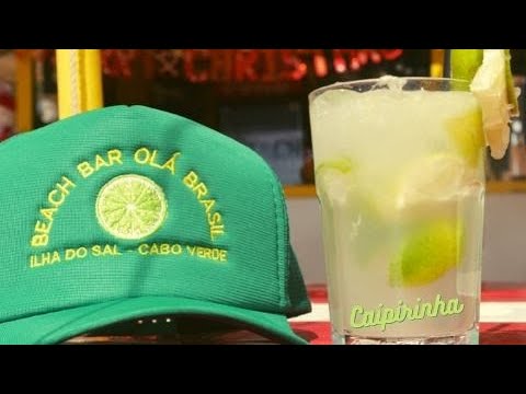 BEACH BAR OLÁ BRASIL (Cape Verde) – Gisel makes Caipirinha