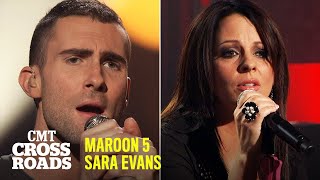 Maroon 5 &amp; Sara Evans Perform &#39;She Will Be Loved&#39; | CMT Crossroads