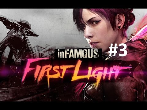 Let's Play InFamous First Light #3 Lumen Rennen