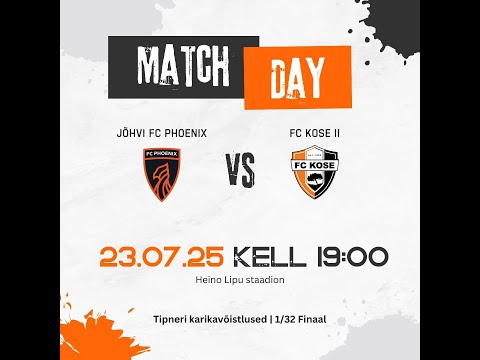 Tipneri karikavõistlused: Jõhvi FC Phoenix vs FC Kose II