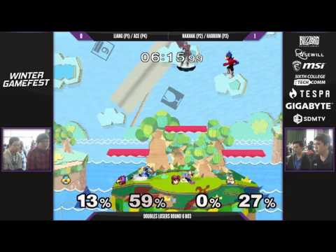 SD Arcadian 3 - Liang & Ace vs. Naknak & Harium - SSBM LR5 - Smash Melee
