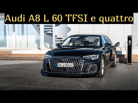 The new Audi A8 60 TFSI e quattro (2022) | Premium Luxury Sedan | Motor Continent