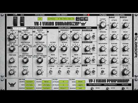 VK-1 VIKING SYNTHESIZER vst - Blamsoft