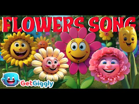 The Flower Dance| Fun Kids' Song About Flowers| GetGiggly Nursery Rhymes and Kids Songs