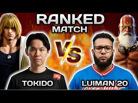 SF6 ▰ Tokido  ( Ken ) VS Luiman 20 ( Dhalsim )