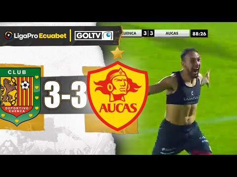REMONTADA con GOLAZOS en UN PARTIDO de LOCOS | Deportivo Cuenca 3-3 Aucas | LigaPro 2024