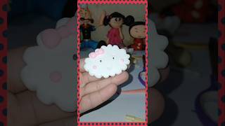 Nuvem ☁️ chuva de Bênçãos Aplique Utilitário Em Biscuit como fazer #diy #shorts.