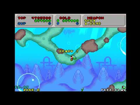 Fantasy Zone II: The Tears of Opa-Opa 1CC 2-All No Auto (Sega System 16)