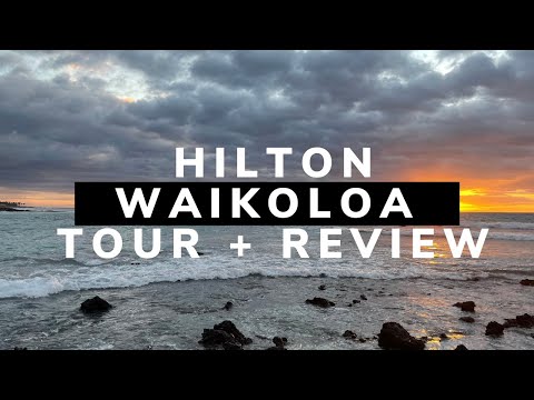 Hilton Waikoloa Village Tour + avaliação | O hotel mais famoso da Ilha Grande do Havaí
