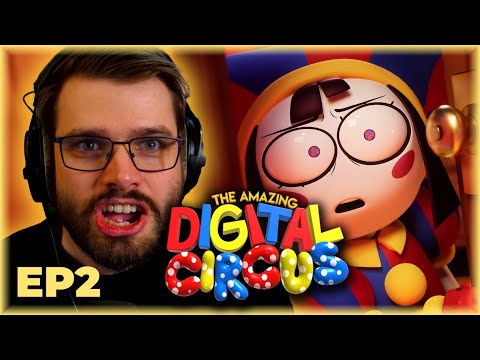 Reaction - The Amazing Digital Circus Episode 2 (VF)