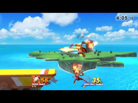 Duck Hunt vs Zero Suit Samus