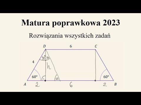 Matura poprawkowa 2023 - rozwiązania wszystkich zadań