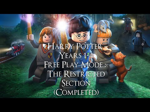 Lego Harry Potter Years 1-4 Free Play Mode :- The Restricted Section (Completed)