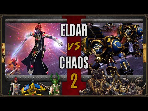 Warhammer 40,000: Dawn of War 2 - Faction Wars 2025 | Eldar vs Chaos Space Marines #2