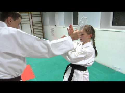 DrobyshevskyKarateSystem:Encyclopedia of Combat Karate-K-Kakiwake Uke-Qinna Weapon Disarm