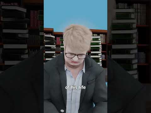 He Could Read Two Pages At Once 😮