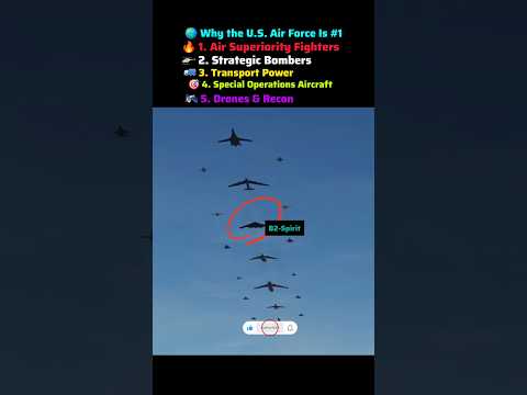 U.S. Air Force Power –America’s Air Dominance #usa #airforce #shorts
