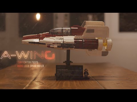 LEGO A-WING STARFIGHTER 75275 SPEED BUILD - STAR WARS ULTIMATE COLLECTORS SERIES (4K)
