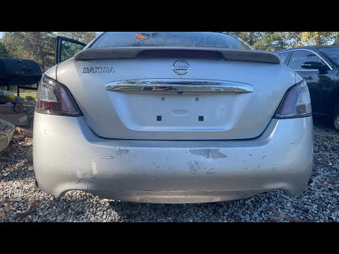 Rear Bumper Replacement On 2009-2014 Nissan Maxima