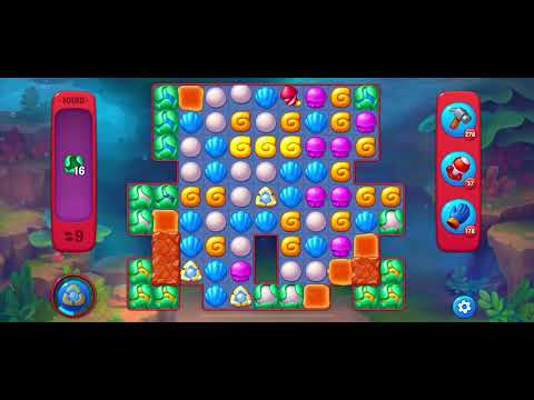 Fishdom Hard level 10180 no boosters フィッシュダム ハード