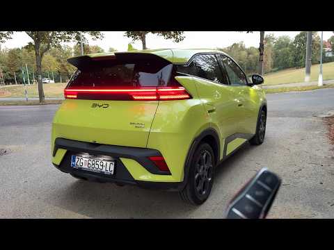 BYD DOLPHIN SURF 2026 (EUROPE) - EVENING POV test drive