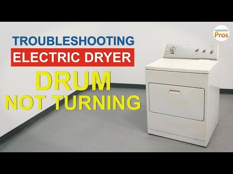 Electric Dryer Not Spinning - TOP 5 Reasons & Fixes - All Brands