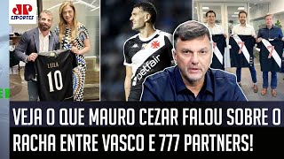 ‘É muito nebuloso: sinceramente, eu acho que o Vasco…’; Mauro Cezar opina sobre 777, Crefisa e SAF