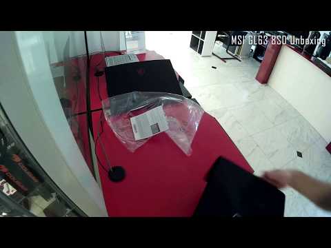 MSI GL63 8SD unboxing