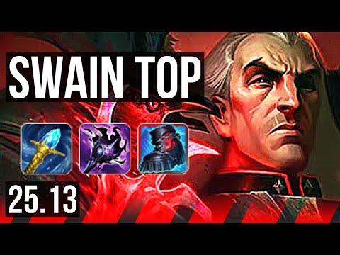 SWAIN vs JAX (TOP) | 800+ games, Dominating | EUW Master | 25.13