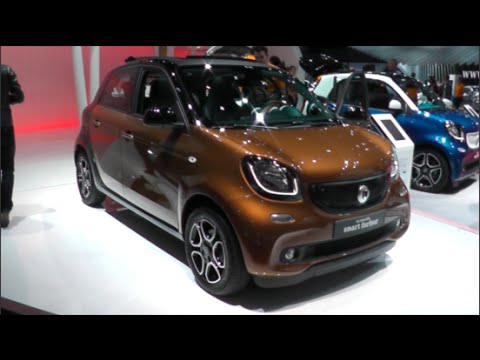 Smart Forfour 2015 In detail review walkaround Interior Exterior