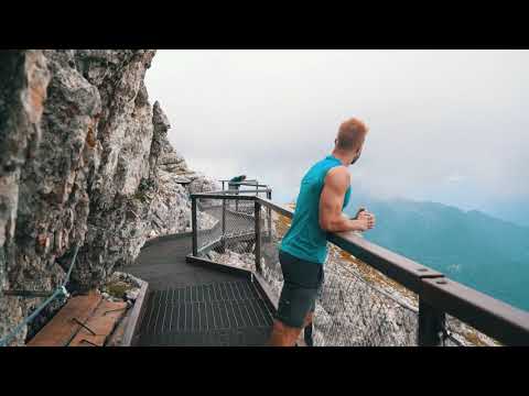 DOLOMITES | Lagazuoi - Walking through the mountains in 4K