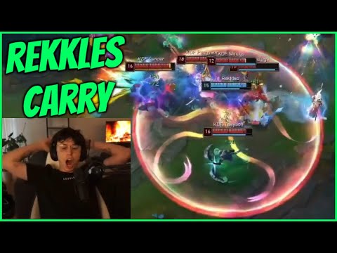 T1 Rekkles Carries The Game Alone With 5-Man Neeko Ult