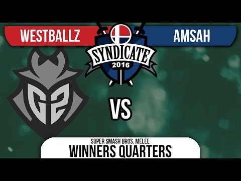 Syndicate - G2 | Westballz Vs. Amsah - Winners Quarters - Melee