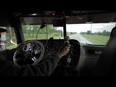ASMR Trucking: Crop Touring Relaxing Backroads In My Peterbilt 379