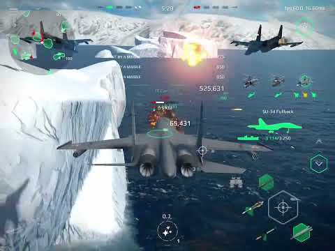 SU 34 fullback damage burst in offline arctic