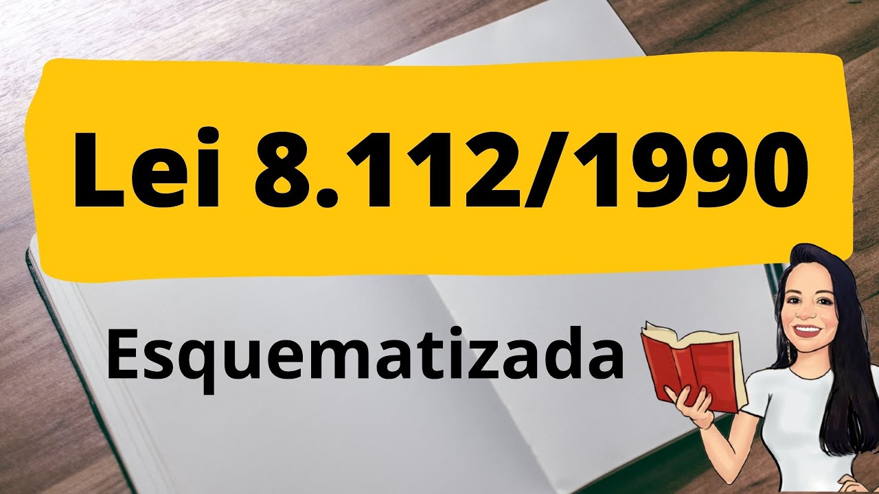 LEI 811290 - ANÁLISE ESQUEMATIZADA | Resumo dos principais pontos da Lei 811290 | Lei 8112/90